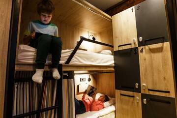 Кровать в 6-ти местном общем номере в Хостеле Hostel 2028